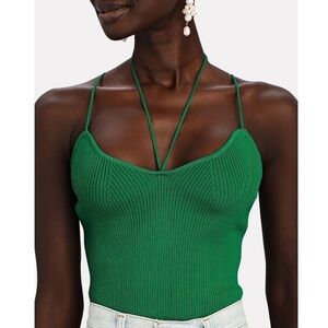 Manning Cartell No Limits Rib Knit Camisole in Green Size L